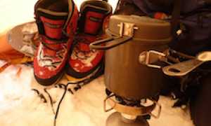 corta fornello neve tenda