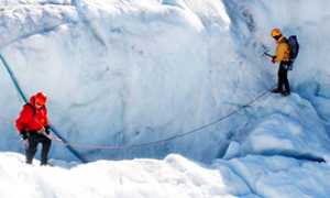 corta ghiacciaio esploratori