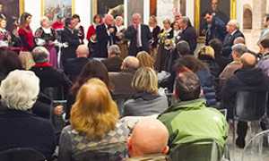 corta inaugurazione bellomo mostra torri gemelle