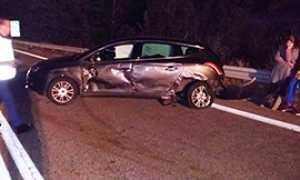 corta incidente superstrada