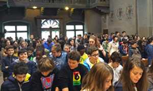 corta messa rosmini madonna neve