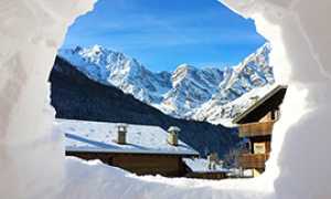 corta monte rosa buco ghiaccio Rosa foto F. DAdda