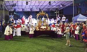 corta patronale domo giugno santini palco