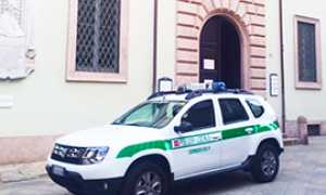 corta polizia municipale sede auto