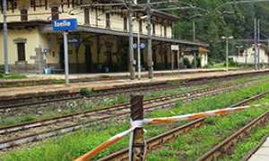 corta stazione iselle binari