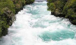 corta torrente piena