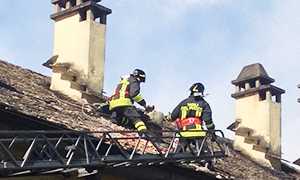 corto vigili fuoco camino