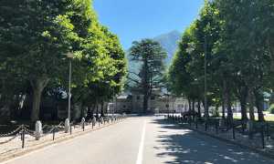 domo cimitero vialetto