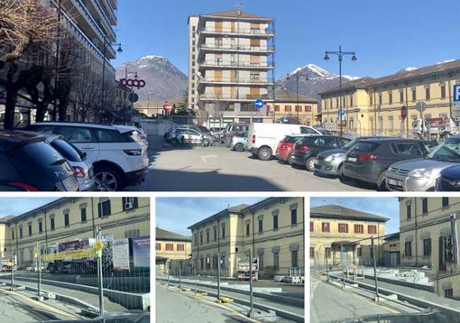 domo piazza stazione posteggi