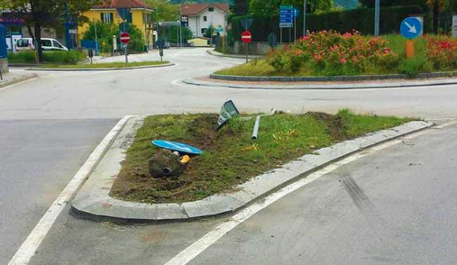 dritto rotonda domo entrata