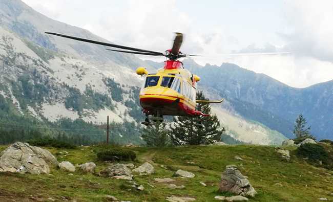 elicottero 118 gattascosa bognanco