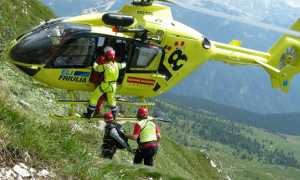 elicottero 118 salita ripido