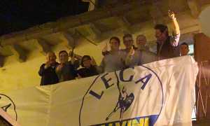 esultanza lega europee balcone