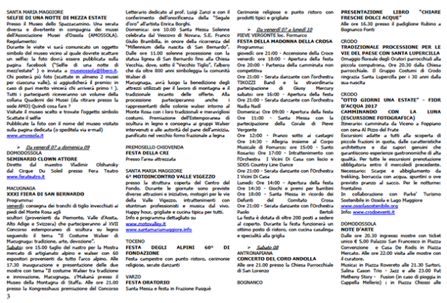 eventi in ossola weekend 7 luglio 2017 Schermata 2017 07 06 alle 16.19.45