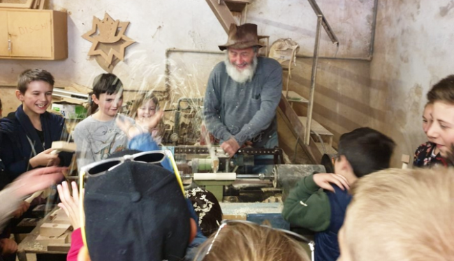 falegname bambini schizzi