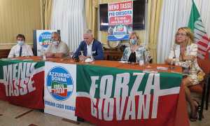 forza italia conferenza corona cristina porini giugno 21