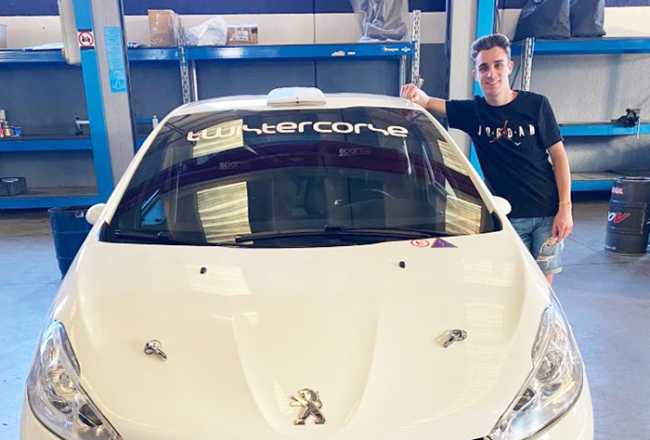 ganriel di pietro auto bianca