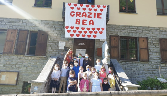 grazie bea maestra macugnaga