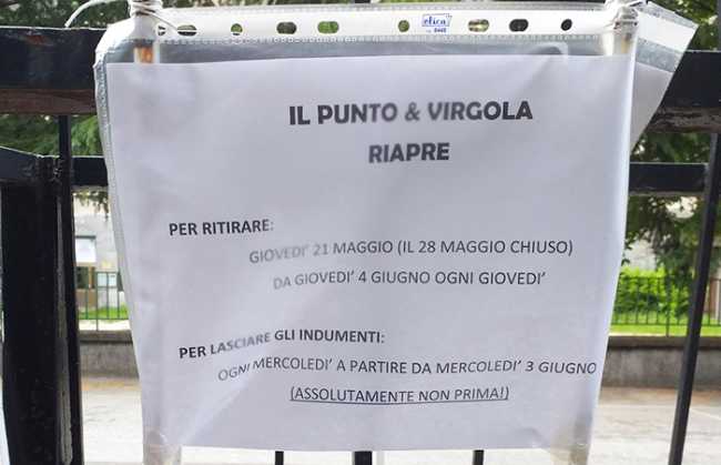 il punto virgola cartello
