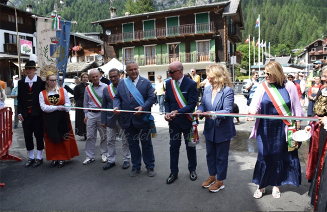 inaugurazione bernardo macugnaga