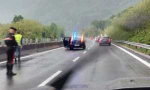 incidente pioggia superstrada