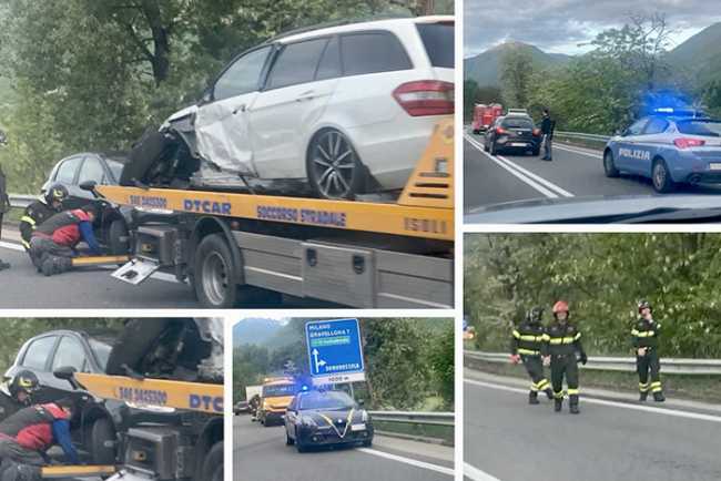 incidente superstrada maggio 22