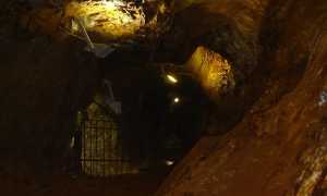 interno della galleria Val Toppa