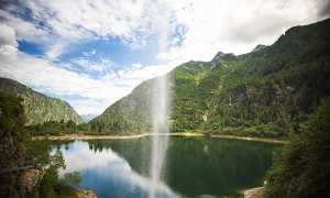 lago antrona paese sommerso photoshop