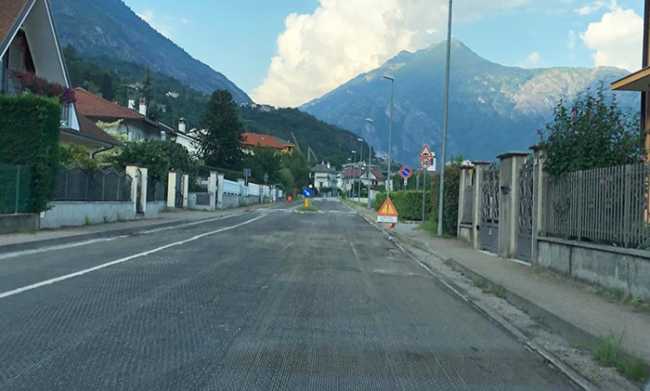 lavori crevola via alighieri dante