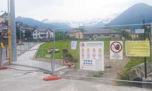 lavori marciapiede trontano