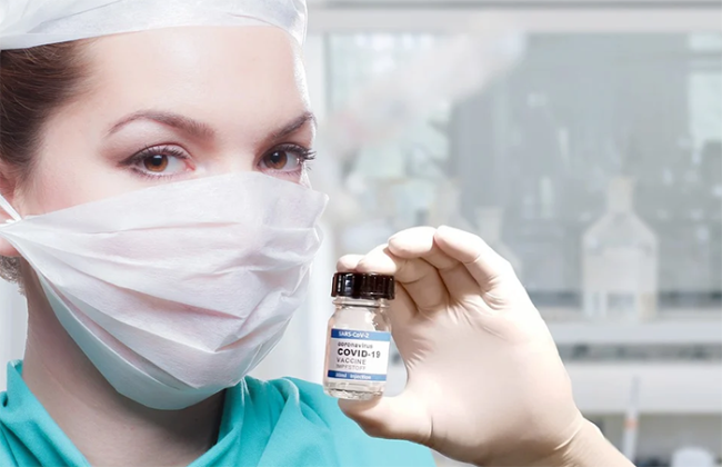 mascherina barattolo dose vaccino