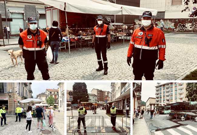 mercato sabato covid carabinieri