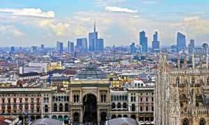milano vista alto duomo