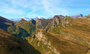 montagne vista elicottero