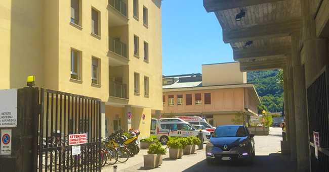 ospedale biagio entrata auto