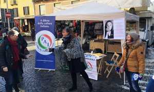partito anti immigrati gazebo mercato domo