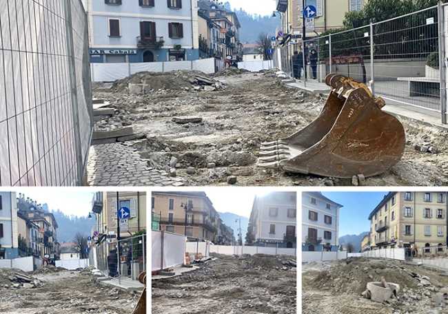 piazza tibaldi lavori