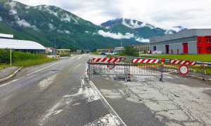 piedimulera pallanzeno strada chiusa