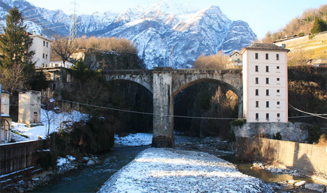 ponte crevola crevoladossola inverno