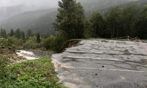 posteggio franato anzasca macugnaga