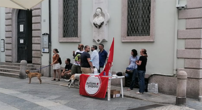 potere popolo banchetto domo