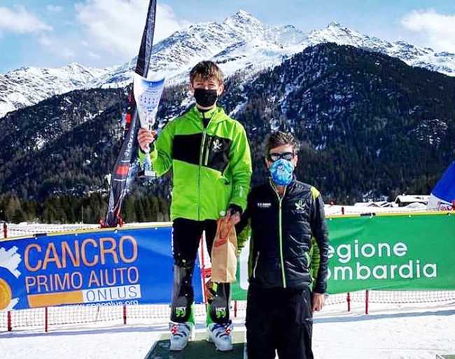 premniazione sci fabio ferraris