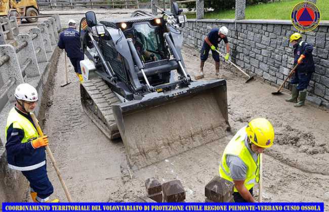 protezione civile fango