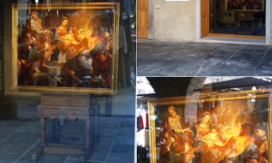 quadro piazza natale mix 17