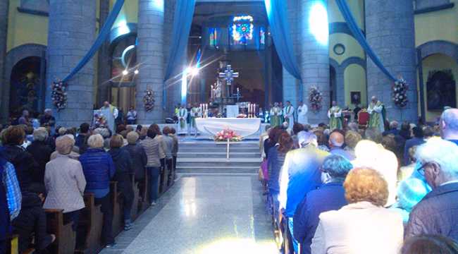re santuario messa pellegrinaggio cl 17