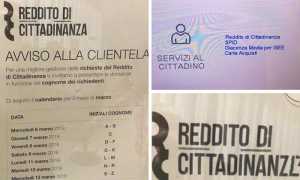 reddito cittadinanza mix 19 cartelli