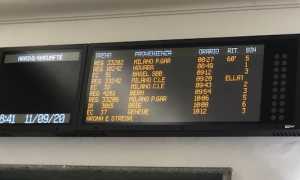 ritardi stazione domo