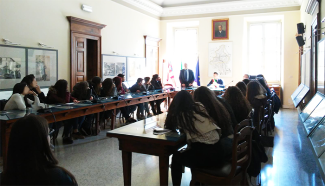 sala storia comune scuola calabria