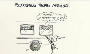 sapo scuolabus affollati