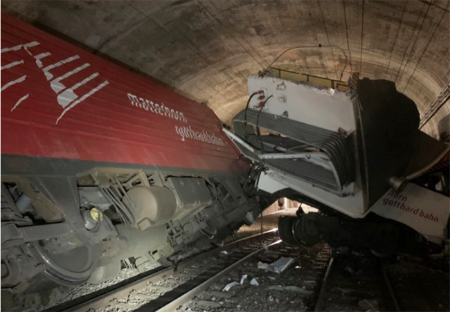 scontro treni vallese